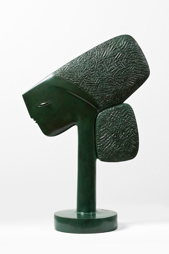 최종태, Face, 1990, Bronze, 30x18x72(h)cm *재판매 및 DB 금지