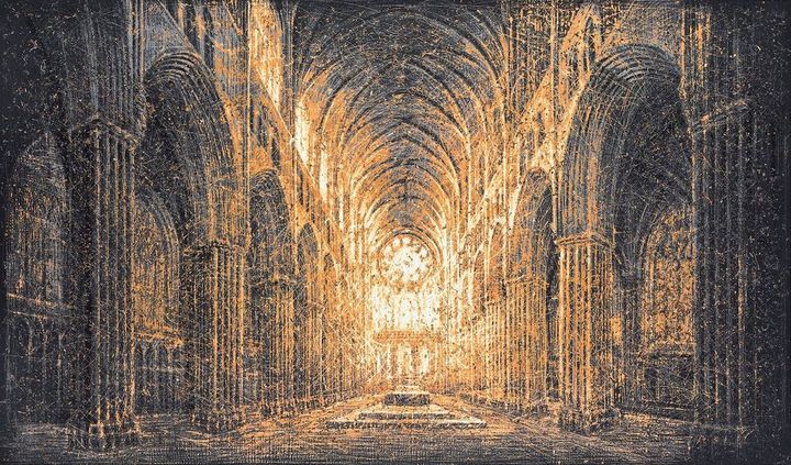 곽수영, Voyage Immobile 24-Ⅵ 2024 Acrylic on canvas 106 x 180cm 41.7 x 70.8in.&nbsp; *재판매 및 DB 금지