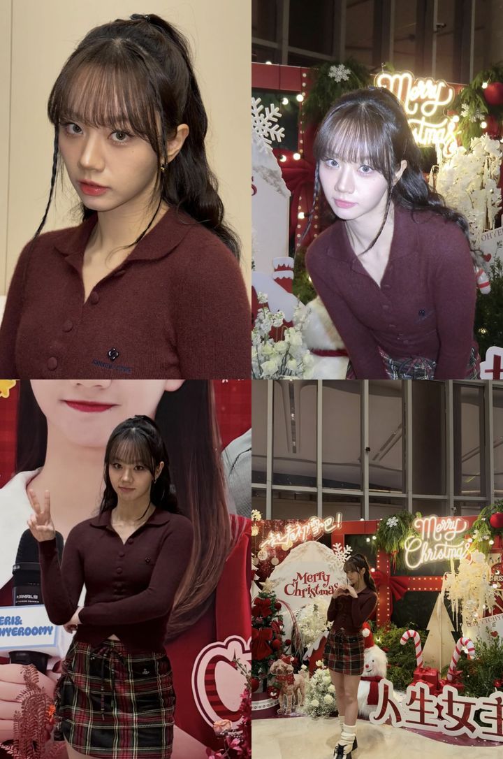 [서울=뉴시스]혜리(사진=SNS 캡처)2025.12.22. photo@newsis.com *재판매 및 DB 금지