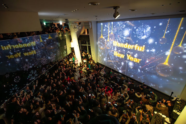 서울 송파구 올림픽로 롯데월드타워 전망대 '서울스카이' 에서 진행하는 카운트다운 행사. (사진=롯데월드) *재판매 및 DB 금지