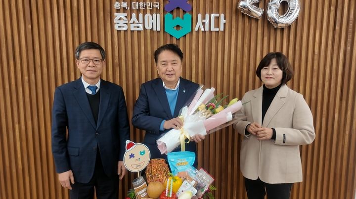 온충북몰 누적 매출 20억원 달성 기념행사. (사진=충북도 제공) *재판매 및 DB 금지