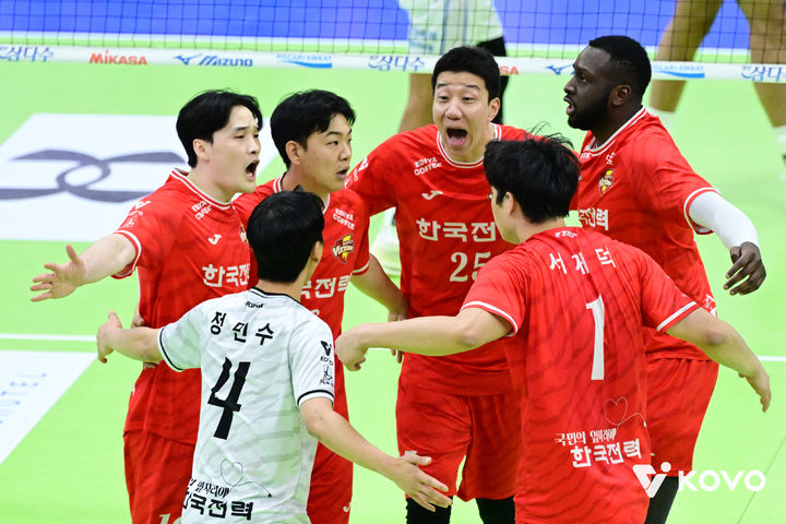 남자 프로배구 한국전력. (사진=KOVO 제공). 2025.12.23. *재판매 및 DB 금지