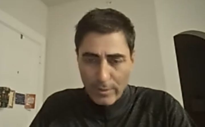 [서울=뉴시스] 샌디에이고 파드리스의 A.J. 프렐러 단장이 24일(한국 시간) 화상으로 진행된 송성문 입단 기자회견에서 답변을 하고 있다. (사진 = 송성문 화상 기자회견 영상 캡처) *재판매 및 DB 금지