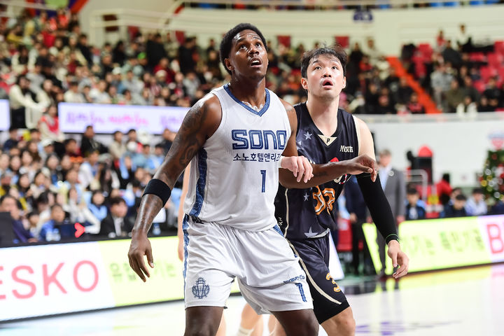 [서울=뉴시스] 프로농구 고양 소노의 네이던 나이트. (사진=KBL 제공) 