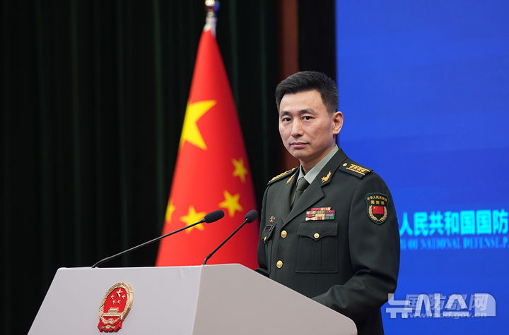 [베이징=뉴시스] 장샤오강 중국 국방부 대변인.(사진=중국 국방부 홈페이지 갈무리) 2025.12.25 photo@newsis.com