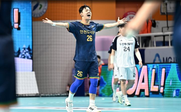 [서울=뉴시스] 핸드볼 인천도시공사의 김진영. (사진=한국핸드볼연맹 제공) *재판매 및 DB 금지