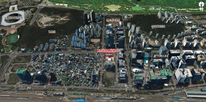 [서울=뉴시스] DMC 홍보관 용지 위치도. 2025.12.26. (자료=서울시 제공) *재판매 및 DB 금지