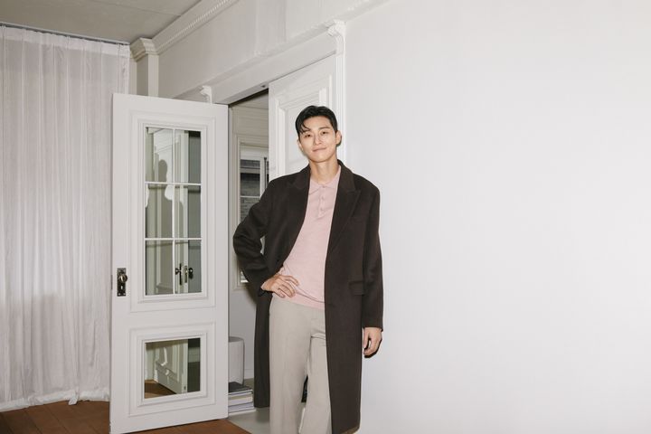 2022년 지오지아 모델 박서준과 함께한 화보.(사진=지오지아 제공) *재판매 및 DB 금지