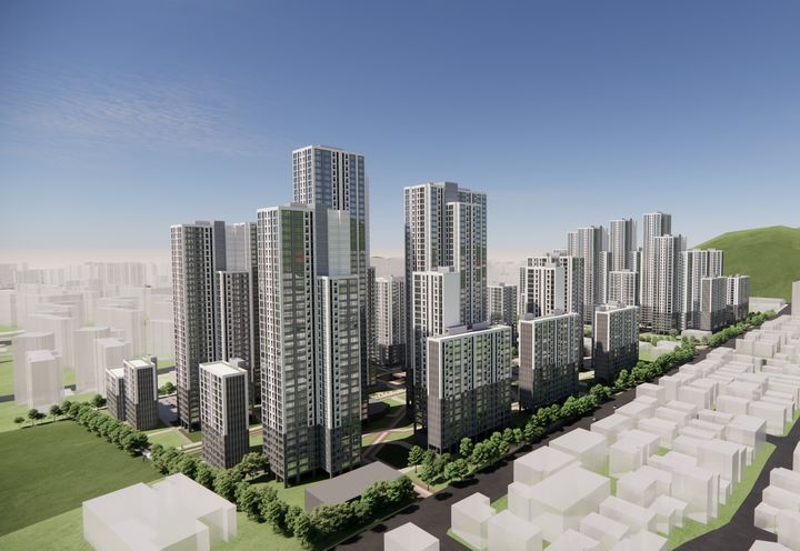 [서울=뉴시스] 노원구 상계보람아파트 재건축 조감도. 2025.12.26. (자료=노원구 제공) *재판매 및 DB 금지