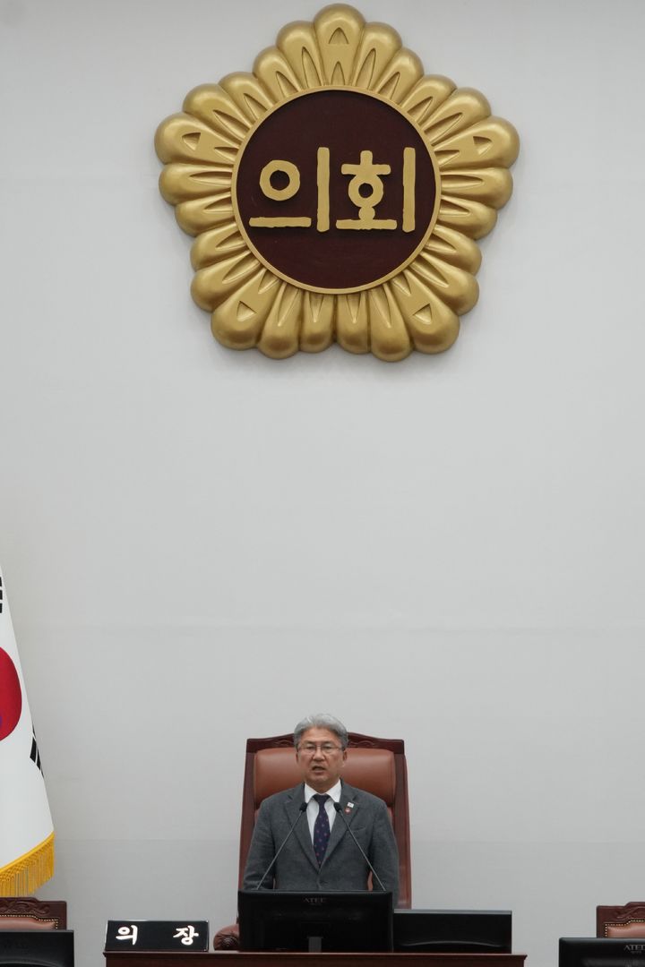 [제주=뉴시스] 이상봉 제주도의회 의장. (사진=제주도의회 제공) *재판매 및 DB 금지