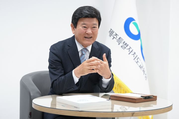 [제주=뉴시스] 김광수 제주교육감. (사진=제주교육청 제공) *재판매 및 DB 금지