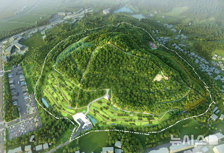 영광군 성산근린공원 조감도. (이미지=영광군 제공) photo@newsis.com *재판매 및 DB 금지