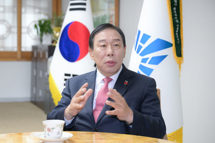 [세종=뉴시스] 송승화 기자 = 최민호 세종시장. photo@newsis.com. *재판매 및 DB 금지