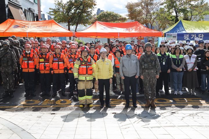 [서울=뉴시스] 금천구, 재난대응 안전한국훈련 평가 3년 연속 ‘우수기관’ 선정. 2025.12.28. (사진=금천구 제공) *재판매 및 DB 금지