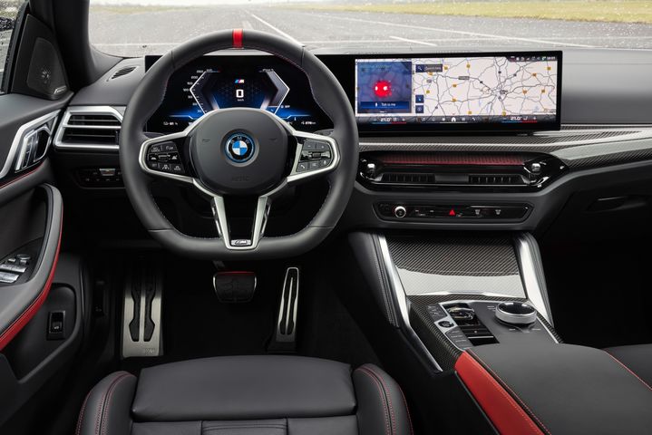BMW의 ‘i4 M50 Gran Coupe’ 운전석. (사진=BMW코리아) *재판매 및 DB 금지