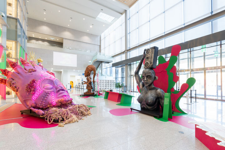 [서울=뉴시스] 국립민속박물관 파주관 브라질 리우 카니발 전시 모습 (사진=국립민속박물관 제공) 2025.12.28. photo@newsis.com *재판매 및 DB 금지