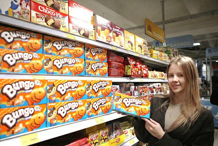 [서울=뉴시스] 오리온은 러시아 법인에 '참붕어빵' 생산설비를 구축해 현지 출시했다고 29일 밝혔다. (사진=오리온 제공) 2025.12.29. photo@newsis.com *재판매 및 DB 금지