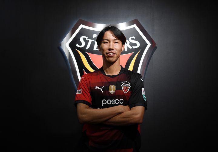 [서울=뉴시스] 프로축구 K리그1 포항스틸러스의 니시야 켄토. (사진=포항스틸러스 제공) *재판매 및 DB 금지