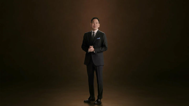 [서울=뉴시스] 정용진 신세계그룹 회장이 신년사를 발표하고 있다. (사진=신세계 제공) *재판매 및 DB 금지