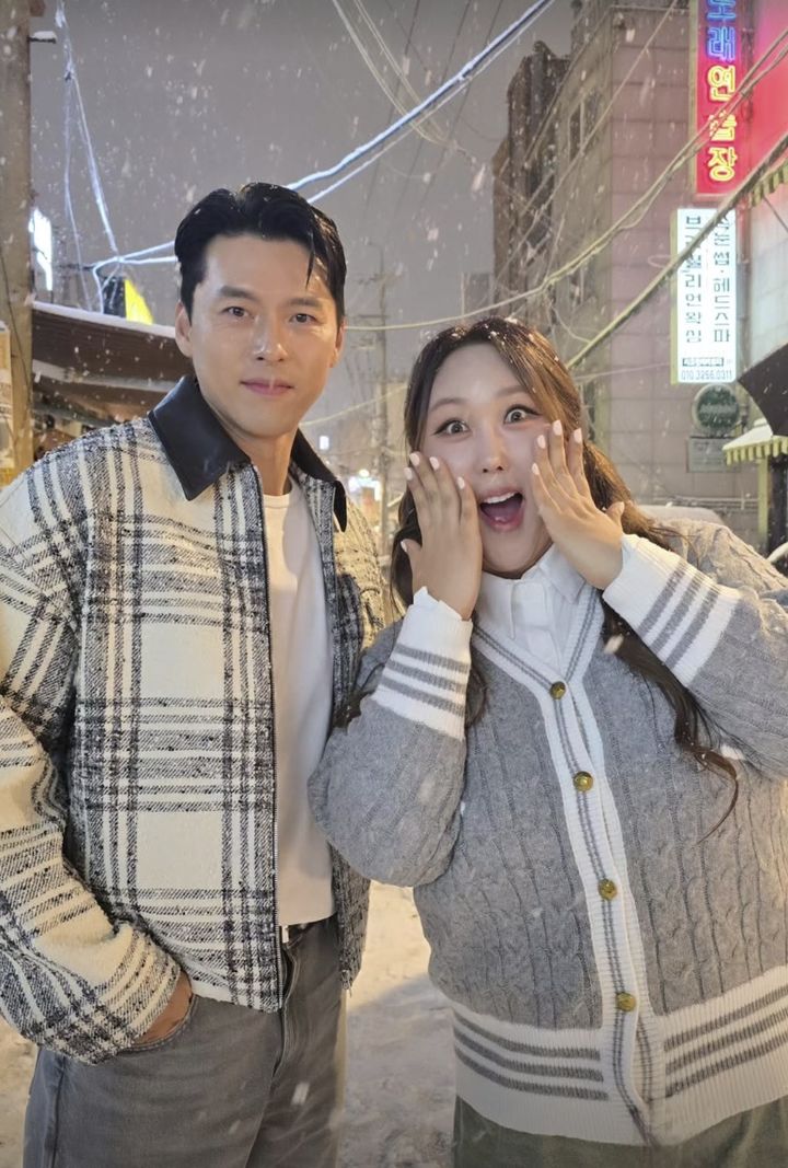 [서울=뉴시스]풍자와 현빈(사진=SNS 캡처)2025.12.29. photo@newsis.com *재판매 및 DB 금지