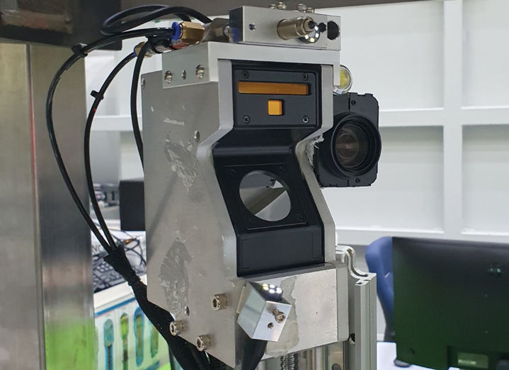 [세종=뉴시스]한전KPS가 인공지능(AI)와 로봇을 결합한 검사·진단 장비를 개발해 고방사선 원자로 내부검사 등 위험작업 실전 투입을 앞두고 있다고 29일 밝혔다.(사진=한전KPS 제공) *재판매 및 DB 금지