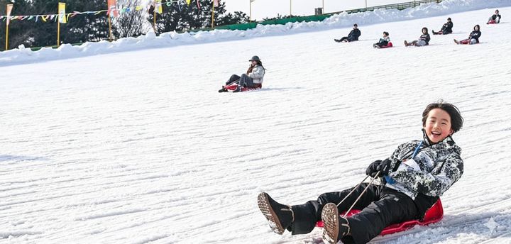 서울랜드 눈썰매장. (사진=서울랜드) *재판매 및 DB 금지