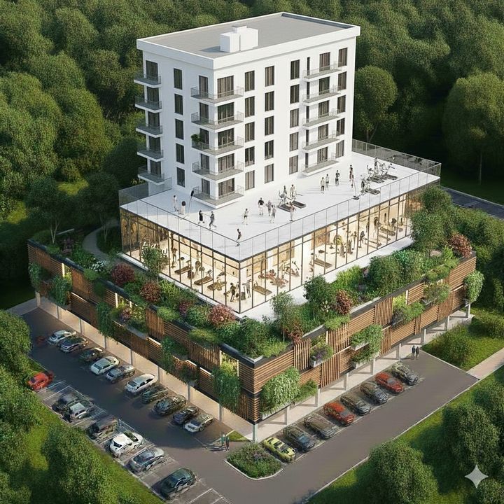 [울산=뉴시스] 울산시는 국토교통부의 '올해 하반기 특화 공공임대주택 건립사업 공모’에 울주군 청량읍 상남 청년특화주택이 선정됐다고 29일 밝혔다. 사진은 조감도. (사진=울산시 제공) 2025.12.29. photo@newsis.com *재판매 및 DB 금지