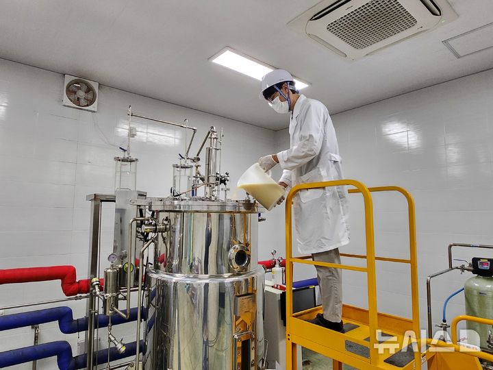 [제주=뉴시스] 제주도 농업기술원 농업미생물 배양 모습. (사진=제주도 제공) 2025.12.29. photo@newsis.com