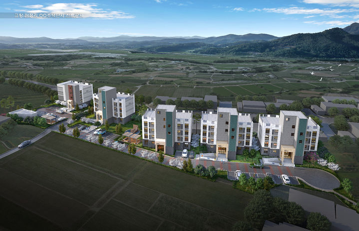 [고창=뉴시스] 국토교통부 공모 선정 '고창군 성송면 지역제안형 특화주택' 조감도. (사진=고창군 제공) 2025.12.29. photo@newsis.com&nbsp; *재판매 및 DB 금지