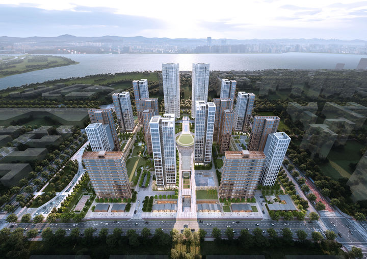 [인천=뉴시스] 재외동포타운 3단계 조성사업 투시도. (사진=인천글로벌시티 제공) 2025.12.29. photo@newsis.com *재판매 및 DB 금지