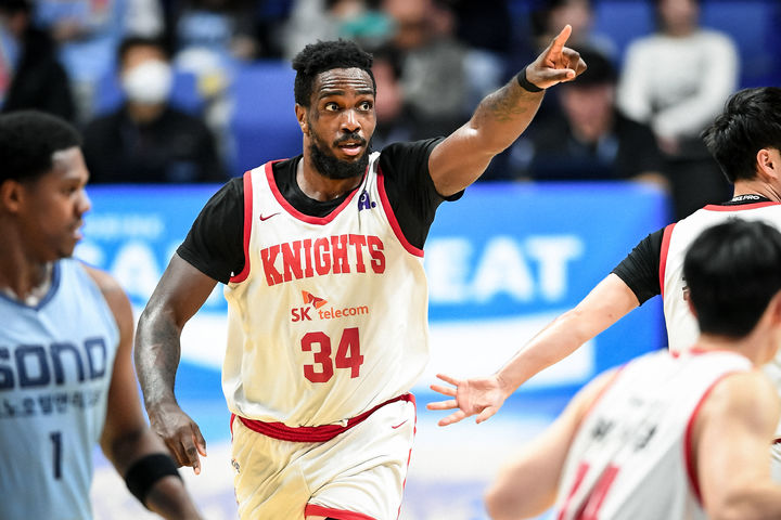 [서울=뉴시스] 프로농구 서울 SK의 자밀 워니. (사진=KBL 제공) *재판매 및 DB 금지