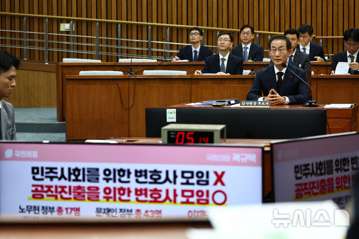 [서울=뉴시스] 김명년 기자 = 김호철 감사원장 후보자가 29일 오전 서울 여의도 국회에서 열린 인사청문회에서 의원 질의에 답하고 있다. 2025.12.29. kmn@newsis.com