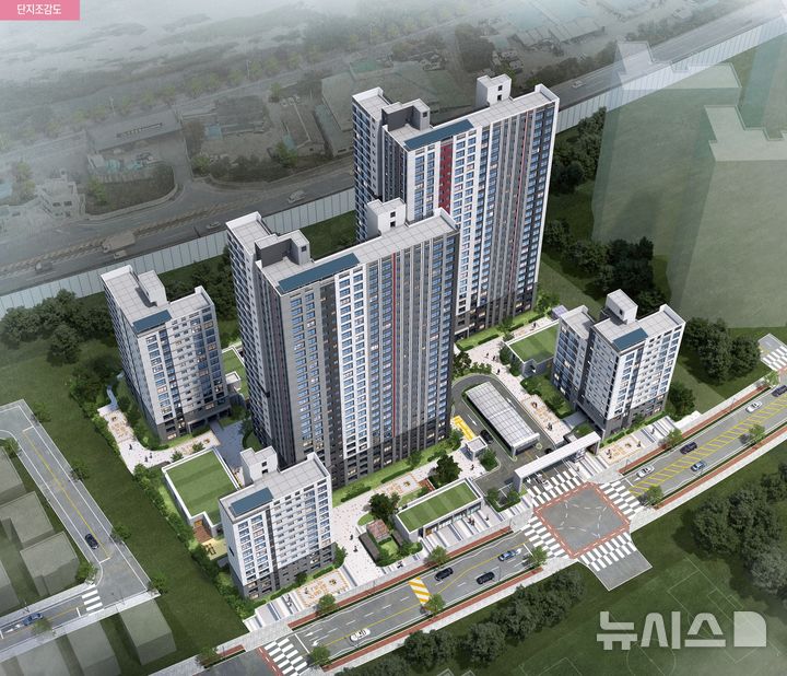 [의정부=뉴시스]남양주진접2 A3블록 단지조감도. (사진=LH 경기북부본부 제공) 2025.12.30 photo@newsis.com