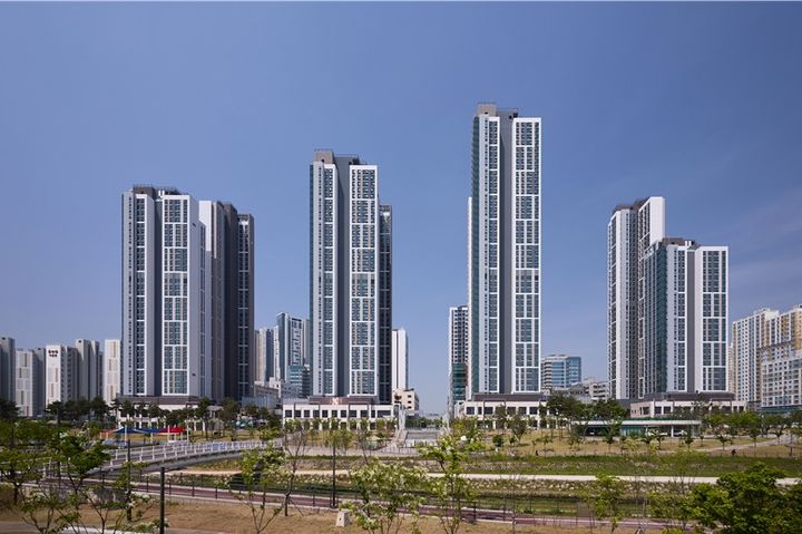 반도건설 ‘고덕 유보라 더 크레스트’ 전경 *재판매 및 DB 금지