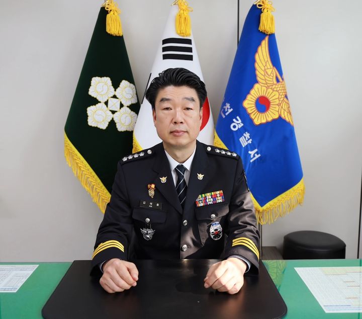 [합천=뉴시스] 김해출 합천경찰서장 (사진=합천경찰서 제공) 2025. 12. 30. photo@newsis.com *재판매 및 DB 금지