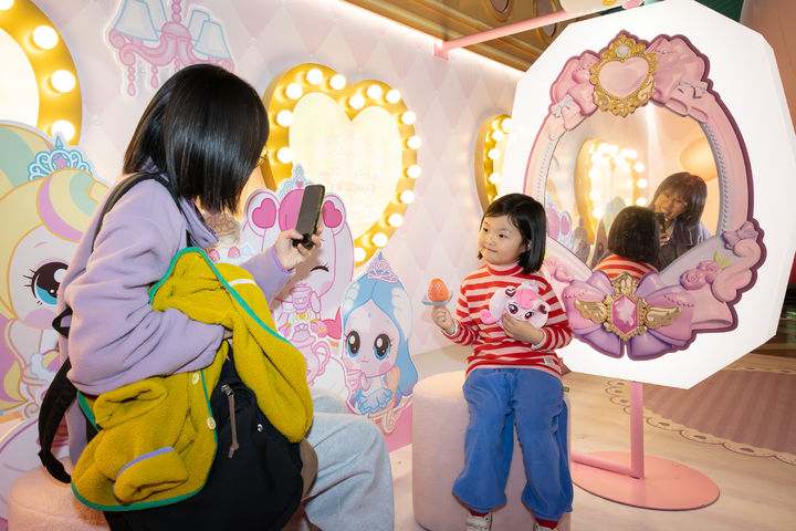 서울 송파구 올림픽로 롯데월드 어드벤처 ‘프린세스 캐치! 티니핑’ 포토존. (사진=롯데월드) *재판매 및 DB 금지