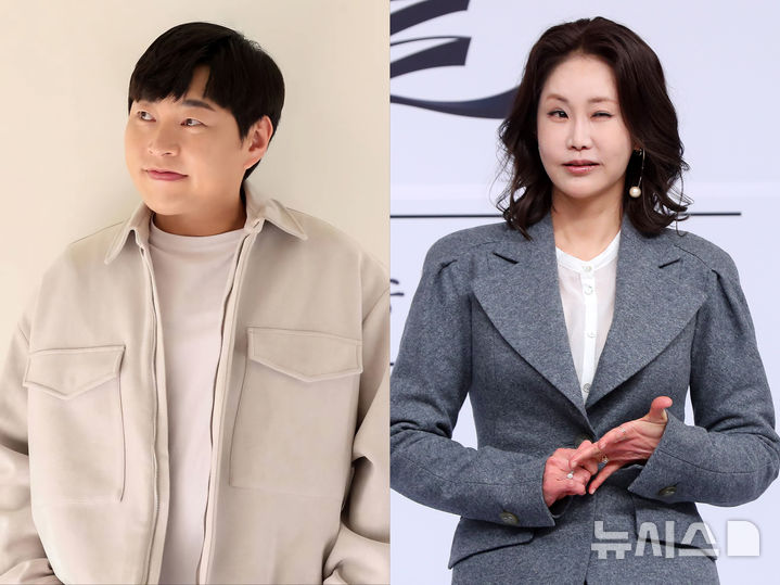 [서울=뉴시스] 개그맨 이진호(왼쪽)와 배우 신은경.