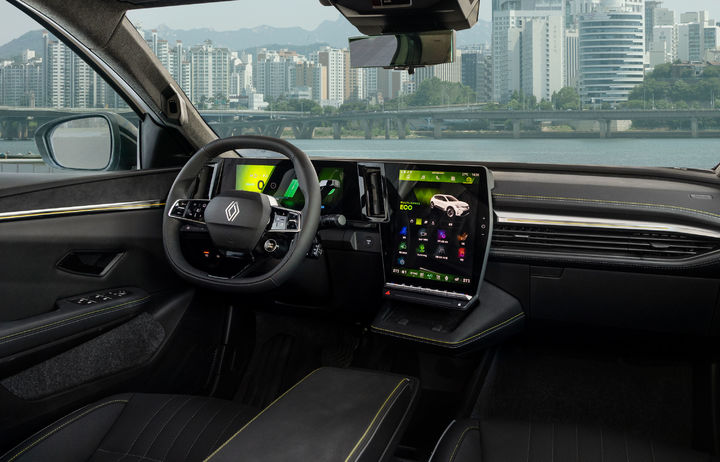 [서울=뉴시스] 르노의 전기 SUV '세닉 E-Tech 100% 일렉트릭'. (사진=르노코리아 제공) 2025.12.30 photo@newsis.com *재판매 및 DB 금지