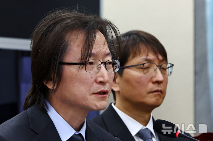 [서울=뉴시스] 김명년 기자 = 주병기 공정거래위원장이 30일 오전 서울 여의도 국회에서 열린 쿠팡 침해사고 및 개인정보 유출, 불공정 거래, 노동환경 실태 파악과 재발방지 대책 마련을 위한 연석 청문회에서 질의에 답변하고 있다. 2025.12.30. kmn@newsis.com