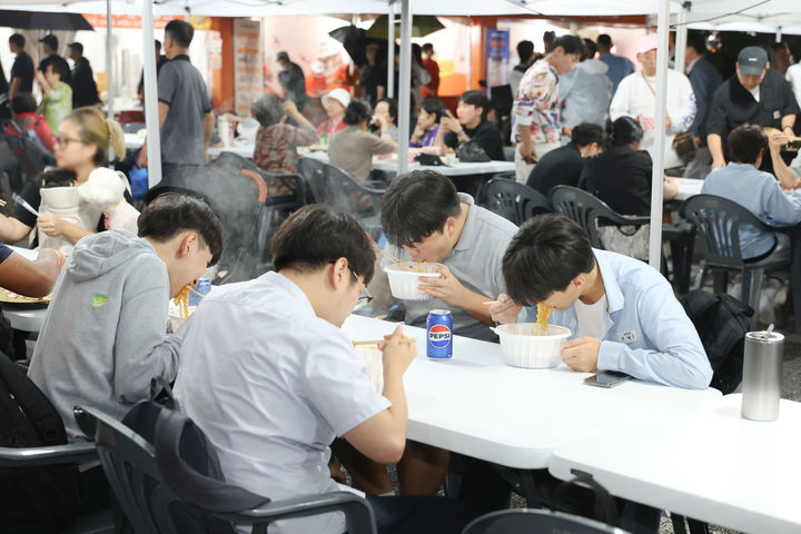 2025년 원주라면축제. *재판매 및 DB 금지