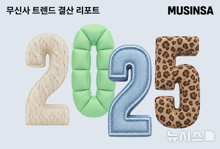 [서울=뉴시스] 패션 플랫폼 무신사는 한 해 동안의 고객 데이터를 기반으로 무신사 트렌드 결산 보고서를 발간했다고 31일 밝혔다. 사진은 무신사 트렌드 결산 보고서 이미지. (사진=무신사 제공) 2025.12.31. photo@newsis.com