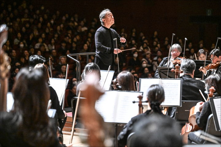 [서울=뉴시스] 지난 30일 서울 종로구 세종문화회관 대극장에서 열린 '정명훈 x KBS교향악단 베토벤 9' 공연 장면. (사진=세종문화회관 제공) 2025.12.31. photo@newsis.com *재판매 및 DB 금지
