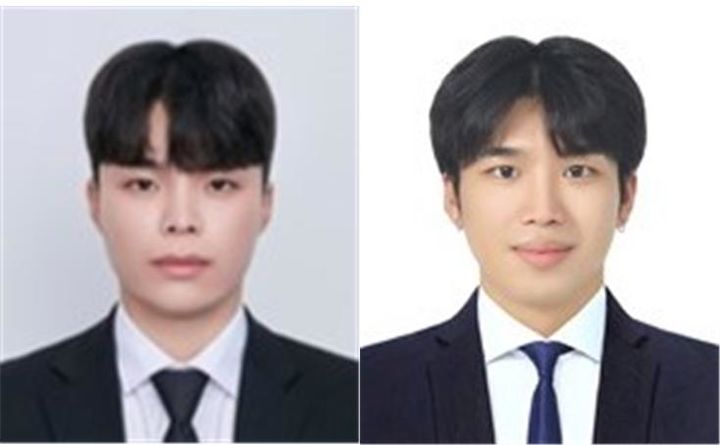 국립창원대학교 인공지능융합공학과 석박사통합과정 김영휘(왼쪽) 학생과 석사과정 김두현 학생.(사진=국립창원대 제공) 2025.12.31. *재판매 및 DB 금지