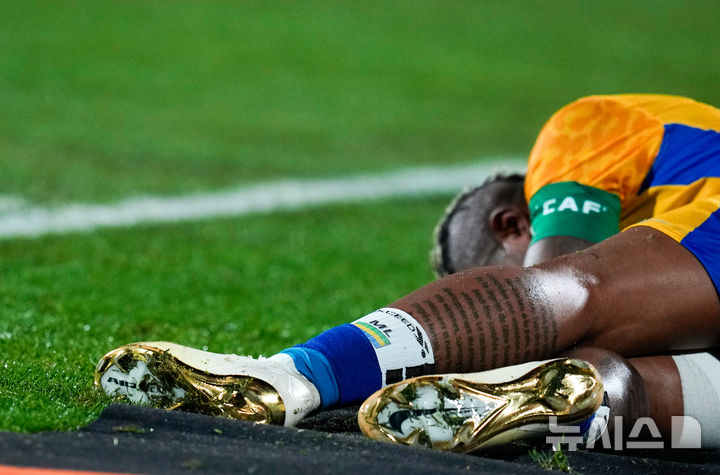 [모로코=AP/뉴시스] 가봉 남자 축구 대표팀의 마리오 레미나. 2025.12.31.