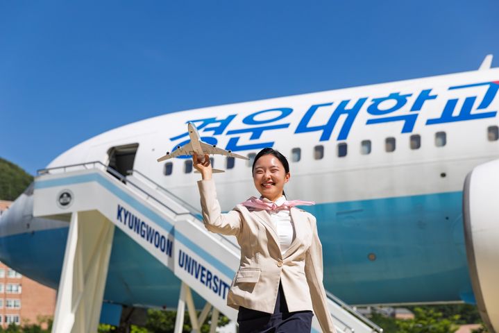 [구미=뉴시스] 항공서비스학과. (사진=경운대 제공) 2026.01.01 photo@newsis.com *재판매 및 DB 금지