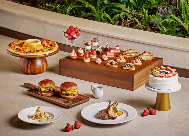 [서울=뉴시스] 파르나스 호텔 제주_스트로베리 가든.(사진=파르나스 호텔 제주 제공) *재판매 및 DB 금지