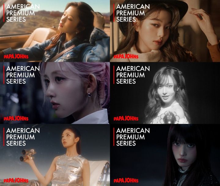[서울=뉴시스] 프리미엄 피자 브랜드 한국파파존스는 전속모델 인기 걸그룹 아이브(IVE)와 4년 연속 전속 모델 재계약을 체결했다. (사진=한국파파존스 제공) 2026.01.02. photo@newsis.com *재판매 및 DB 금지