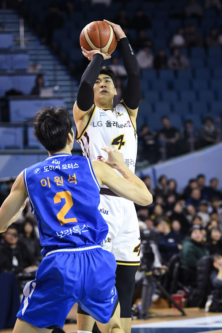 [서울=뉴시스] 프로농구 창원 LG의 양홍석. (사진=KBL 제공) *재판매 및 DB 금지