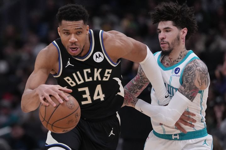 [밀워키=AP/뉴시스] 미국프로농구(NBA) 밀워키 벅스의 야니스 아데토쿤보. 2025.01.02.