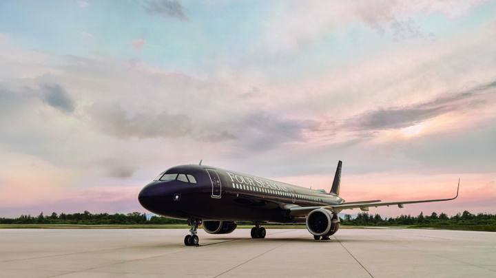 포시즌스 프라이빗 제트(사진=하나투어) *재판매 및 DB 금지